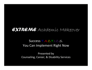 EXTREME S. Success  You Can Implement Right Now
