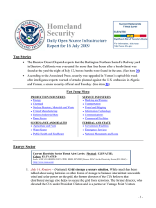 Homeland Security Daily Open Source Infrastructure Report for 16 July 2009