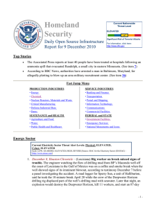 Homeland Security Daily Open Source Infrastructure Report for 9 December 2010