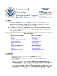 Homeland Security Daily Open Source Infrastructure Report for 16 February 2011