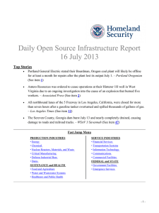 Daily Open Source Infrastructure Report 16 July 2013 Top Stories