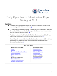 Daily Open Source Infrastructure Report 26 August 2013 Top Stories