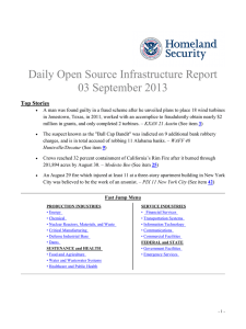 Daily Open Source Infrastructure Report 03 September 2013 Top Stories