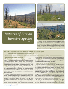 Impacts of Fire on Invasive Species part 4