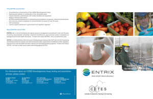 Why ENTRIX and CETES?
