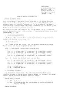 [INCH-POUND] AA-L-00486J(GSA-FSS) March 16, 1993 INTERIM REVISION OF