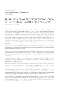 THE IMPACT OF BANK RECAPITALIZATION ON FIRMS'  Executive summary