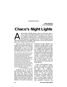 A Chaco’s Night Lights