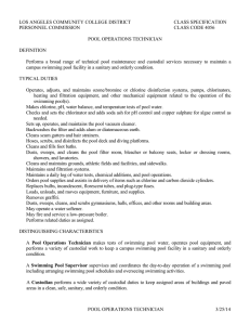 LOS ANGELES COMMUNITY COLLEGE DISTRICT CLASS SPECIFICATION PERSONNEL COMMISSION CLASS CODE 4056