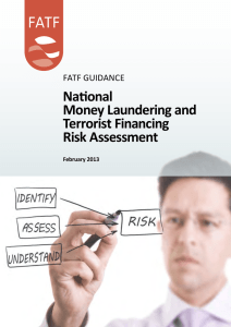 National Money Laundering and Terrorist Financing Risk Assessment