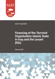 Financing of the Terrorist Organisation Islamic State in Iraq and the Levant (ISIL)