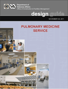 design  PULMONARY MEDICINE SERVICE