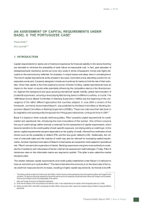 AN ASSESSMENT OF CAPITAL REQUIREMENTS UNDER BASEL II: THE PORTUGUESE CASE*