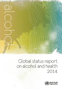 alcohol Global status report on alcohol and health 2014
