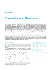 Prices and Monetary Chapter 4
