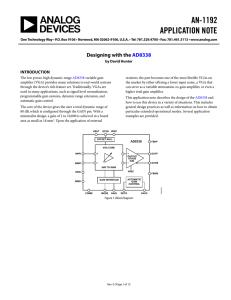 AN-1192 APPLICATION NOTE