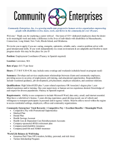 Community Enterprises, Inc. is a growing multi-state progressive human service...