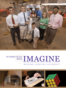 IMAGINE 2011 THE HONORS COLLEGE