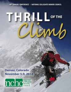 THRILL OF THE Denver, Colorado November 5-9, 2014