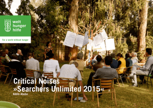 Critical Noises »Searchers Unlimited 2015« Addis Ababa