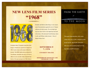 “1968” NEW LENS FILM SERIES