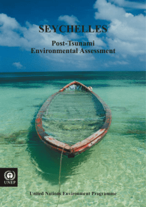 SEYCHELLES Post-Tsunami Environmental Assessment United Nations Environment Programme