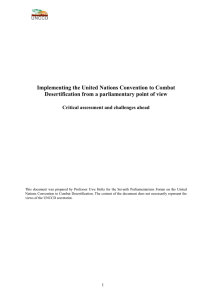 Implementing the United Nations Convention to Combat