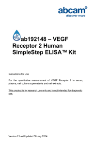 ab192148 – VEGF Receptor 2 Human SimpleStep ELISA™ Kit