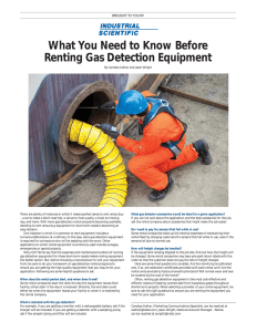 What You Need to Know Before Renting Gas Detection Equipment
