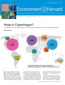 @ Environment Harvard Hope in Copenhagen?