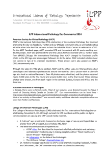 ILPP International Pathology Day Summaries 2014