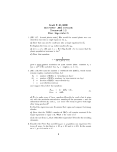 Math 5110/6830 Instructor: Alla Borisyuk Homework 1.2 Due: September 5