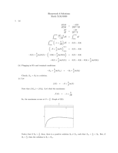 Homework 6 Solutions Math 5110/6830