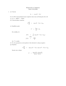 Homework 8.1 Solutions Math 5110/6830