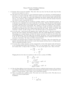 Exam 2 Practice Problems Solutions Math 5110/6830