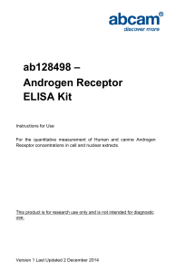 ab128498 – Androgen Receptor ELISA Kit