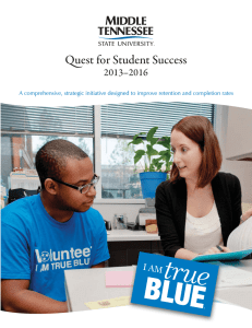 Quest for Student Success 2013–2016