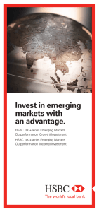 Invest in emerging markets with an advantage.