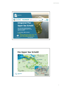 Integrated Plan Upper Sea Scheldt 2/07/2015
