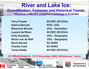 River and Lake Ice: