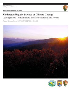 Understanding the Science of Climate Change Natural Resource Report NPS/NRSS/CCRP/NRR—2011/470