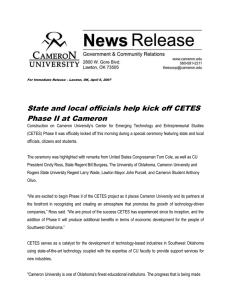 State and local officials help kick off CETES