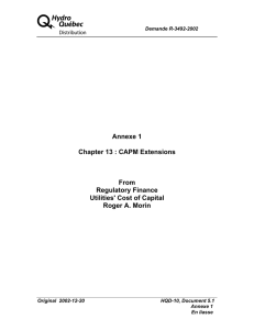 A  Annexe 1 Chapter 13 : CAPM Extensions