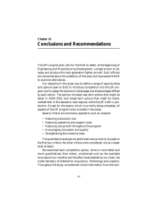 Conclusions and Recommendations