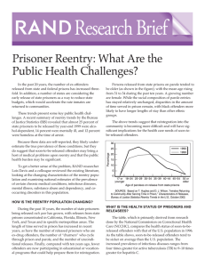 Prisoner Reentry: What Are the Public Health Challenges?