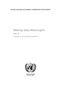 Making Data Meaningful  Part 2: A guide to presenting statistics