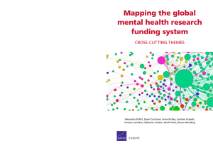 Mapping the global mental health research funding system CroSS-CuttinG themeS