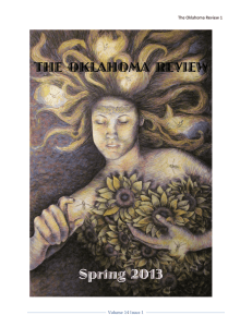 The Oklahoma Review 1 Volume 14 Issue 1