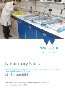 Laboratory Skills