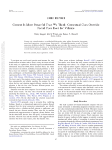 Context Is More Powerful Than We Think: Contextual Cues Override